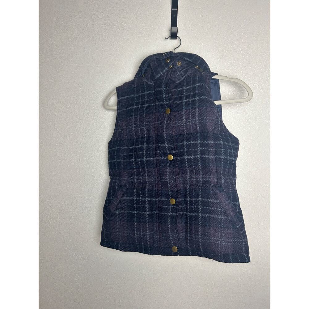 WEARMASTER OUTERWEAR FOR MADEWELL Wool Blend Herringbone Cargo Field Vest Small